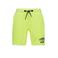 Vingino Essentials sweatshort met logo neon geel
