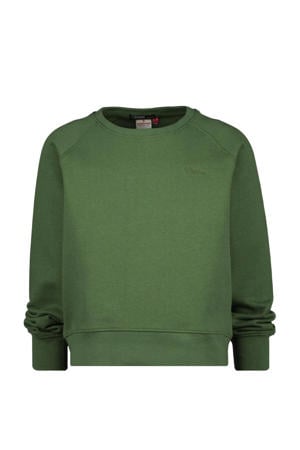 sweater army groen