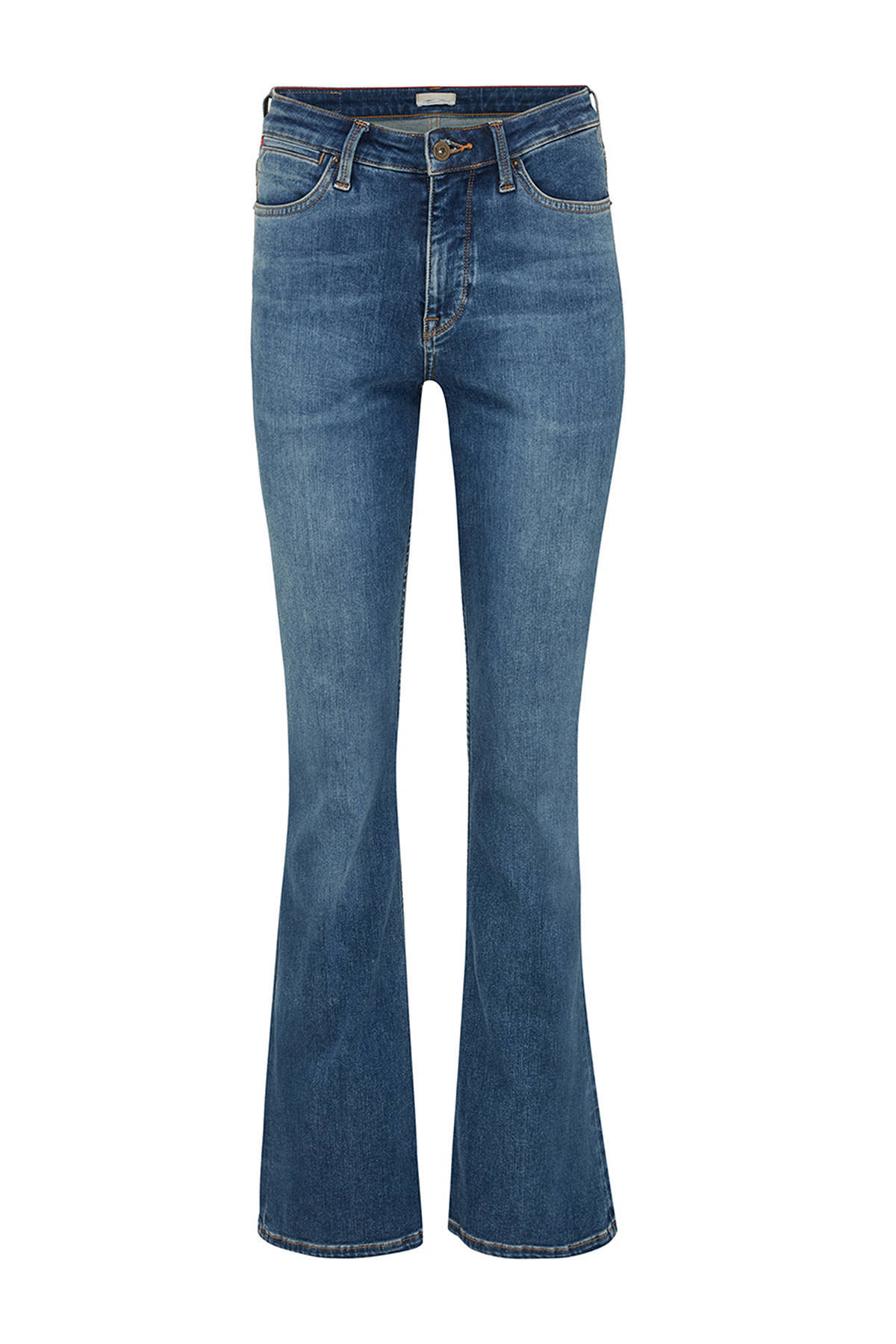 Mexx high waist flared jeans Evy classic blue | wehkamp