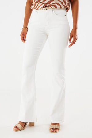 high waist flared jeans Evy off white