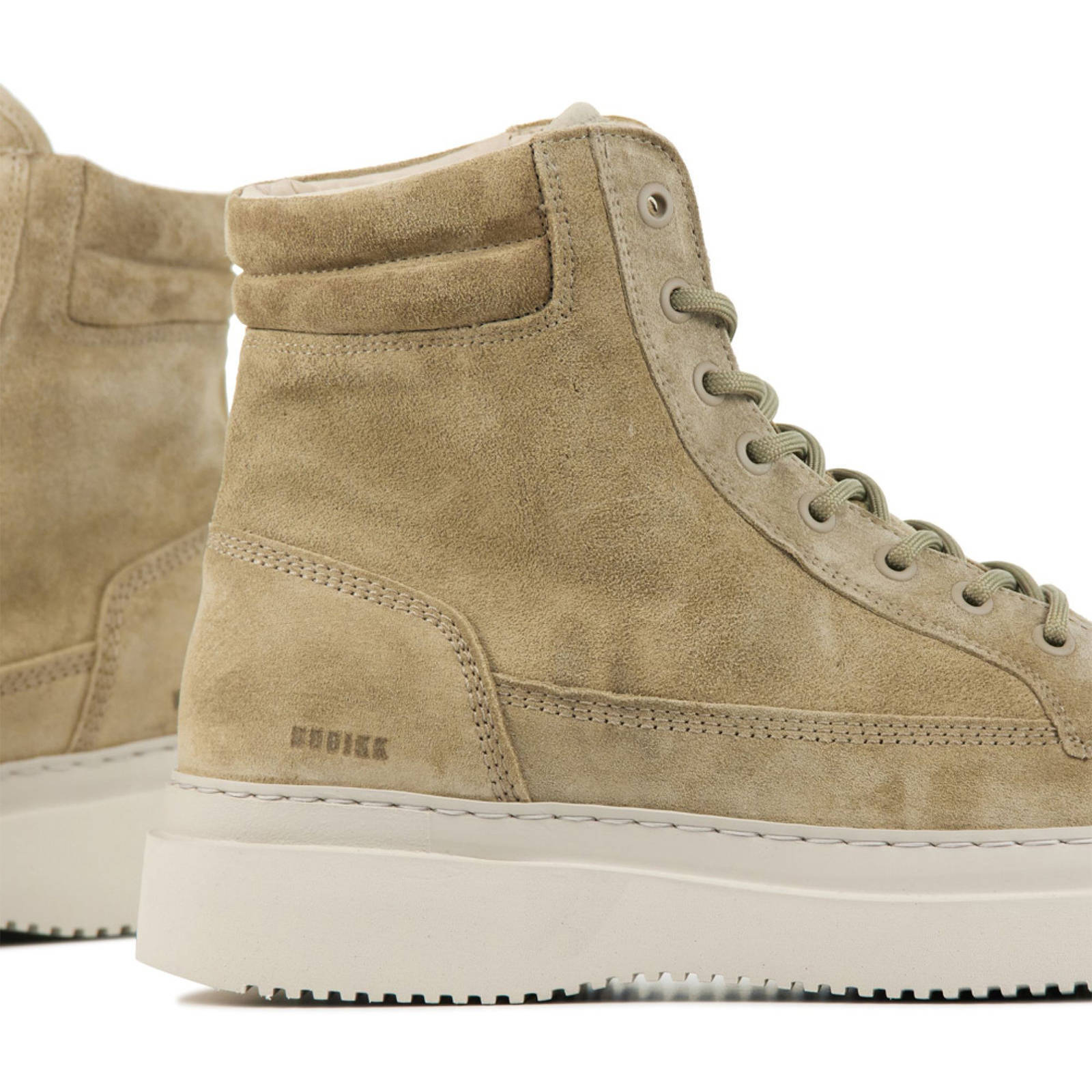 Nubikk Jonah Dune suède veterboots beige | wehkamp