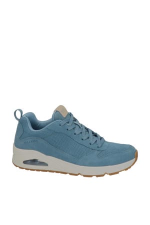 Uno suède sneakers blauw
