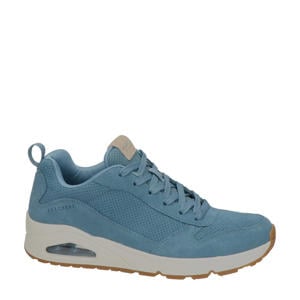 Uno suède sneakers blauw