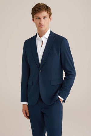 Tall fit colbert donkerblauw