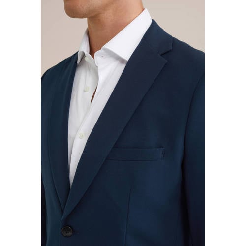 WE Fashion Tall fit colbert donkerblauw afbeelding