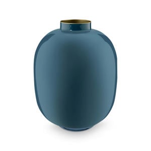 vaas metaal (blauw) (32 cm)