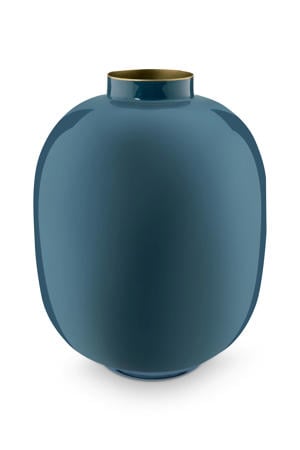 vaas metaal (blauw) (32 cm)