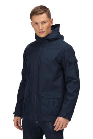 outdoor jas Bergen donkerblauw