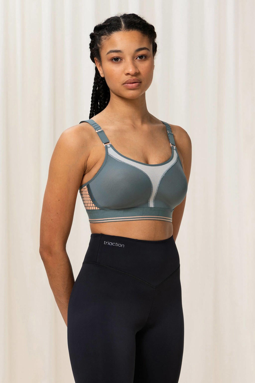 Triumph level 4 sportbh Triaction Extreme Lite donkergrijs