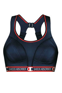Shock Absorber X Champion TOP-level sportbh Ultimate Run Bra donkerblauw/rood, Donkerblauw/rood