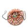 Play&Go 2-in-1 opbergzak / speelkleed - Stripes Brown - 140 cm