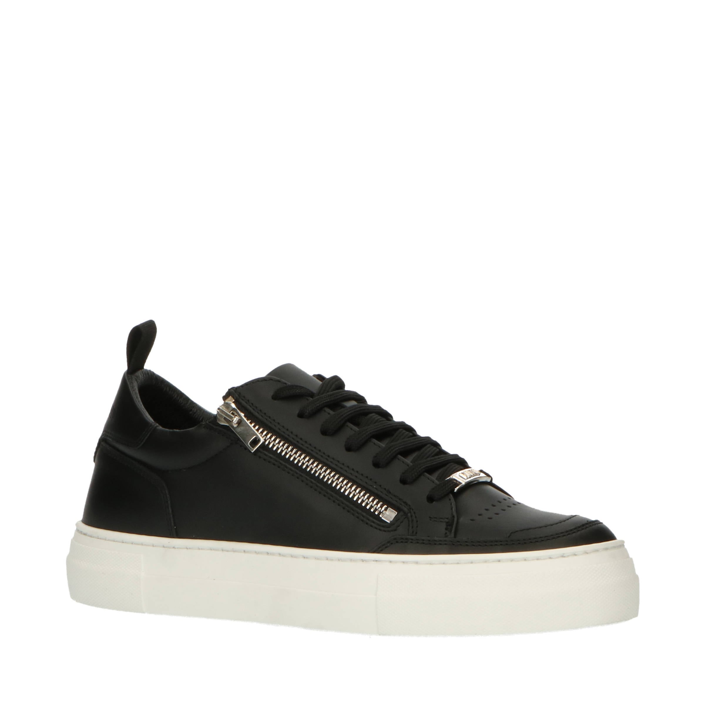 Antony Morato leren sneakers zwart | wehkamp