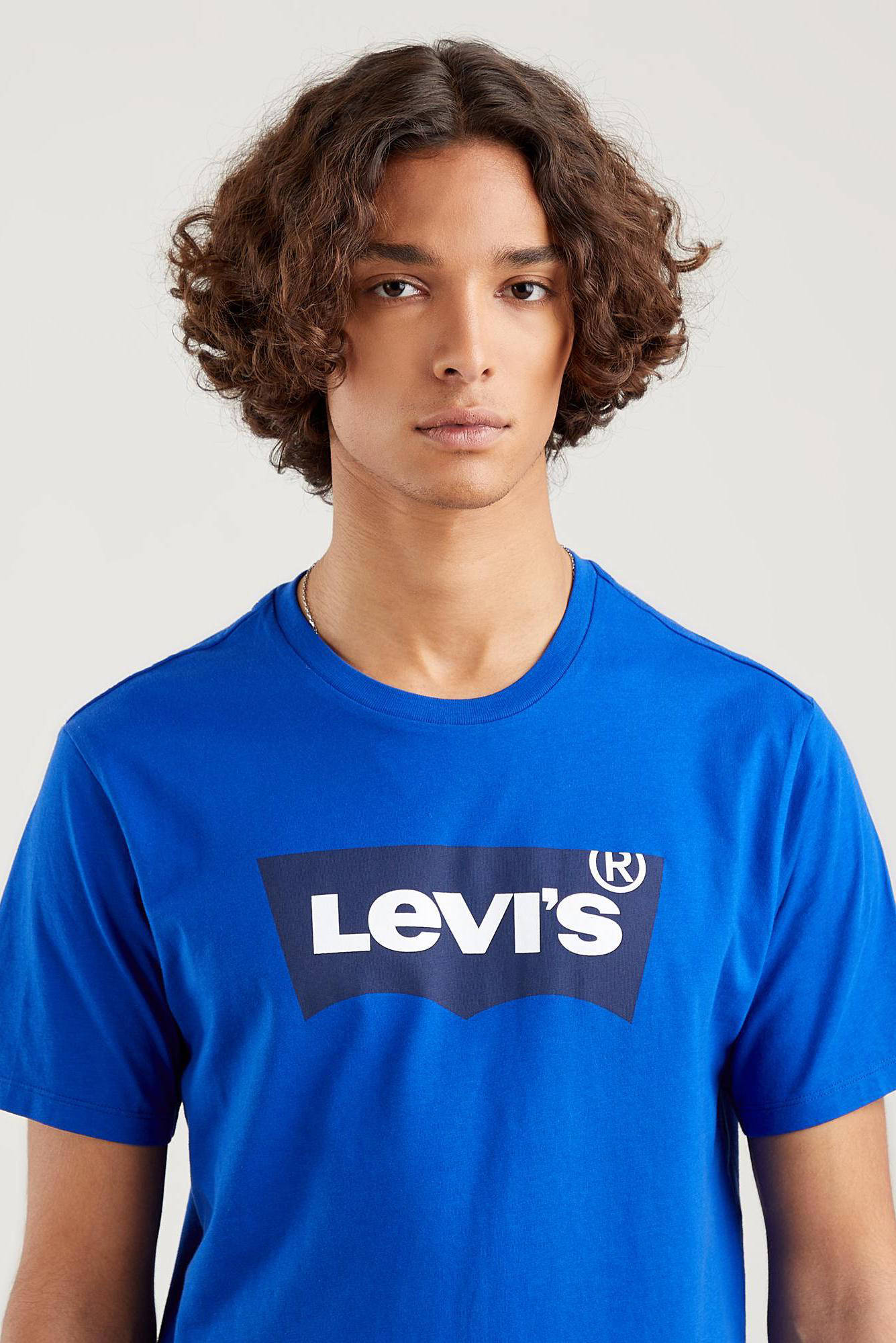 levis t shirt blue logo