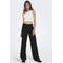 ONLY high waist straight leg pantalon ONLBERRY zwart