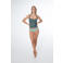 Protest tankini bikinitop MIXFEMME groen/zwart