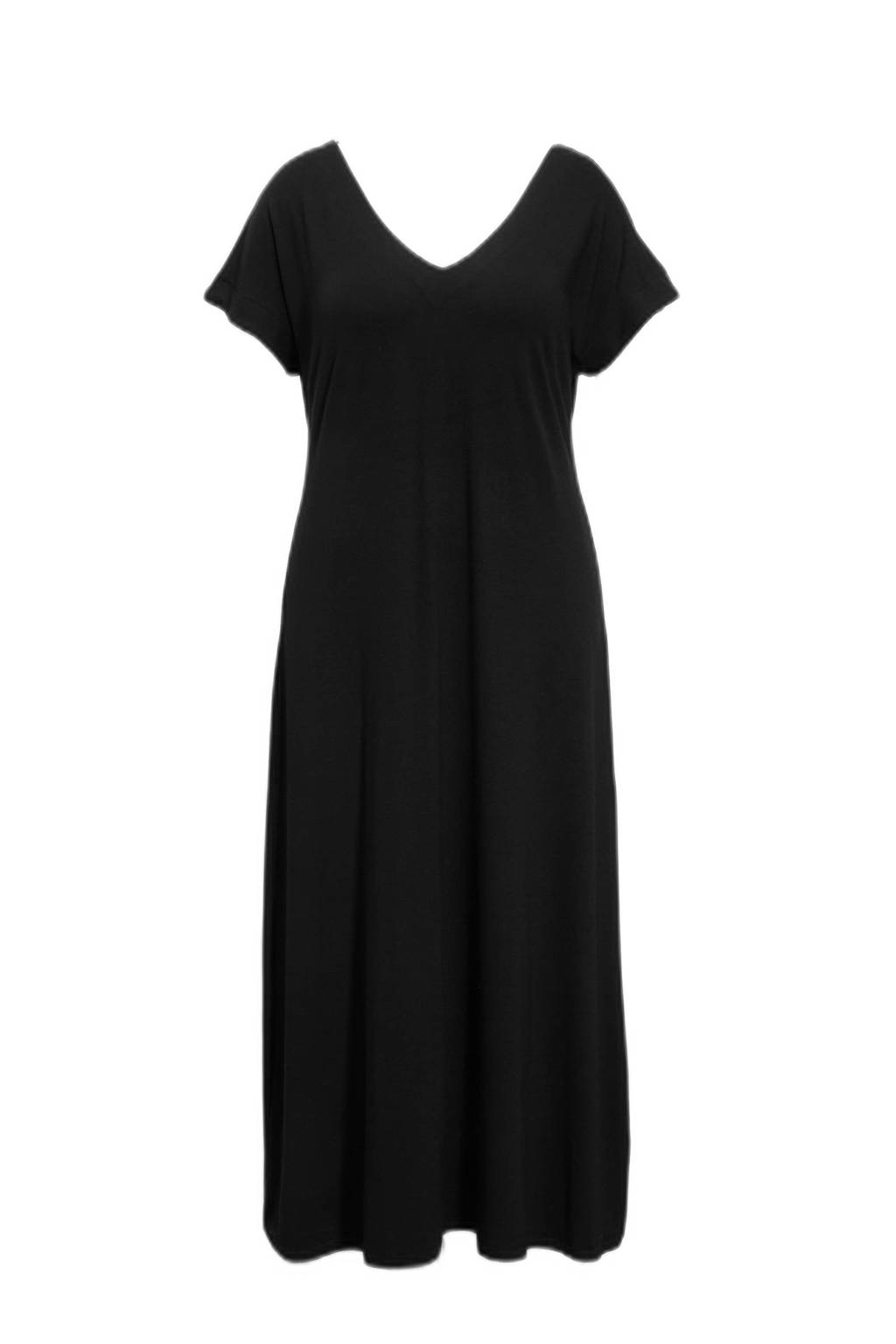 Mat Fashion A-lijn jurk zwart