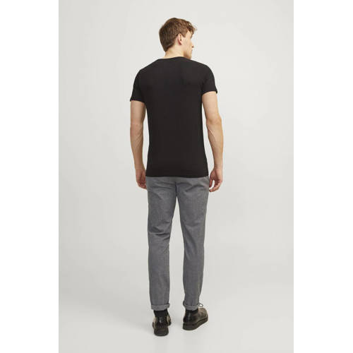 JACK & JONES PANTS STUDIO slim chino grijs afbeelding