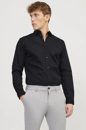 slim fit overhemd JPRBLACARDIFF black