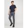 JACK & JONES PANTS STUDIO gemêleerde slim fit broek JPSTMARCO JJFURY  faded denim