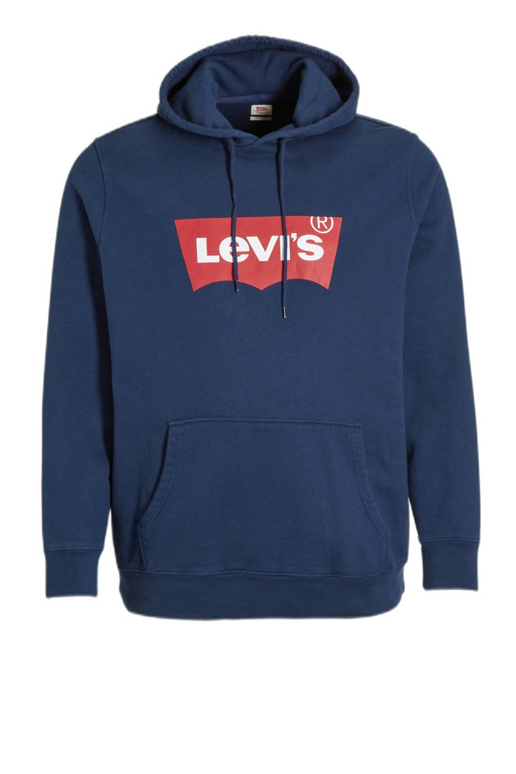 Levi's Big and Tall hoodie Plus Size met logo dress blues