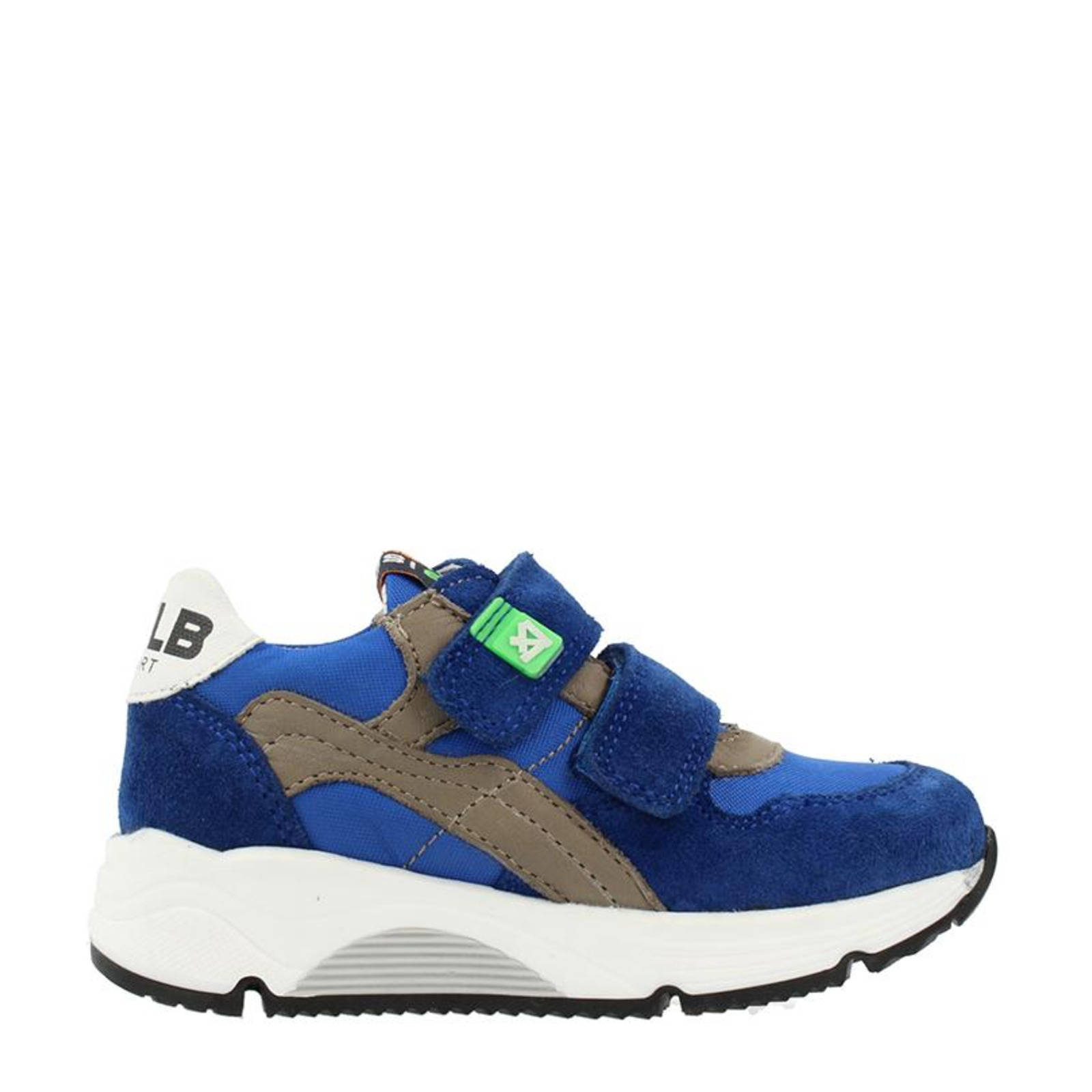 Develab 45085 suède sneakers blauw | wehkamp