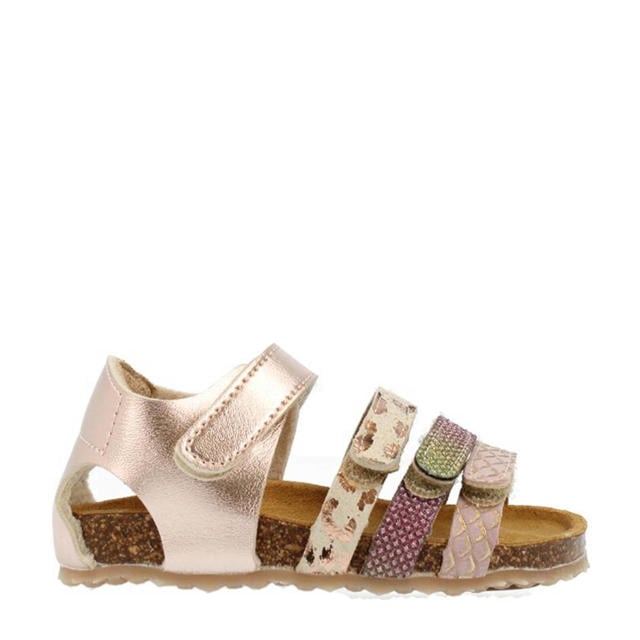 Develab 48318 sandalen roségoud wehkamp