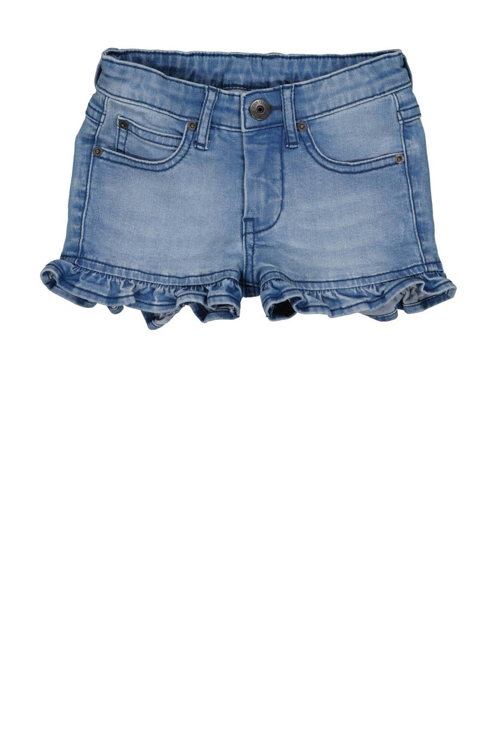 LEVV Little regular fit jeans short Vroukje blue denim