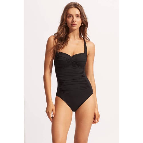 Seafolly Collective badpak zwart afbeelding