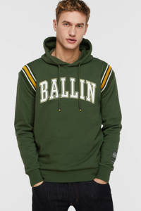 Ballin hoodie met logo dark army, Dark Army