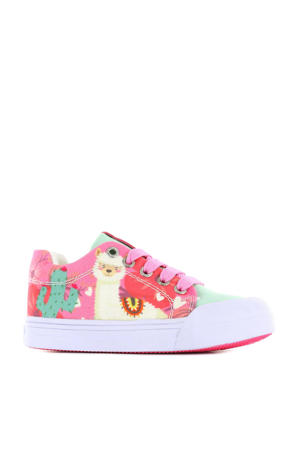 Alpaca  sneakers roze/multi