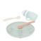 Babymoov serviesset GROW'ISY (bordje + lepel x2 + drinkbeker)