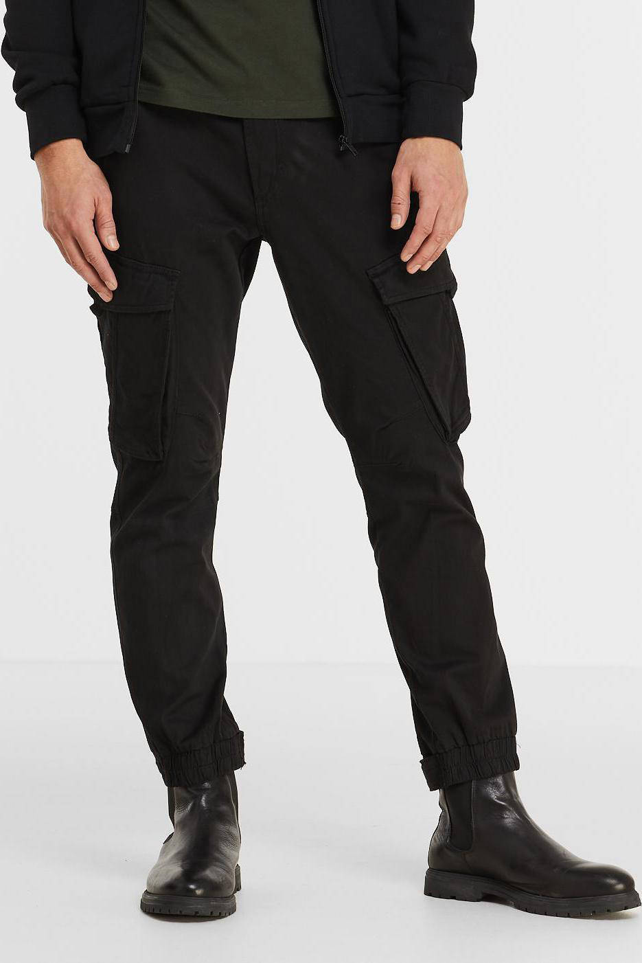Redefined Rebel regular fit cargobroek RRCallen black | wehkamp