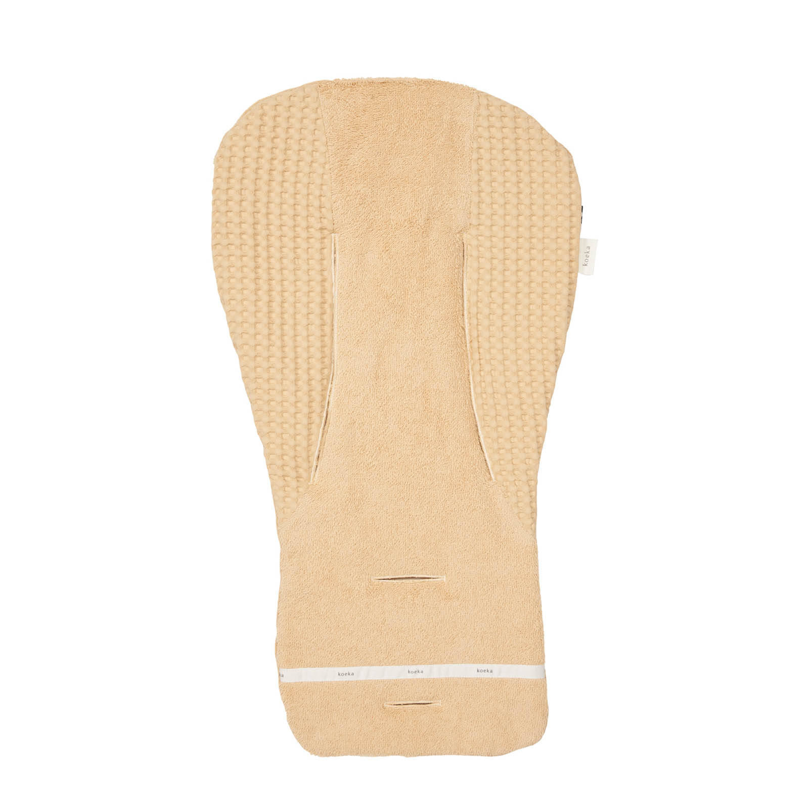 Koeka Antwerp inlegkussen autostoel/wipstoel/buggy wafelstof sahara -  Vergelijk prijzen