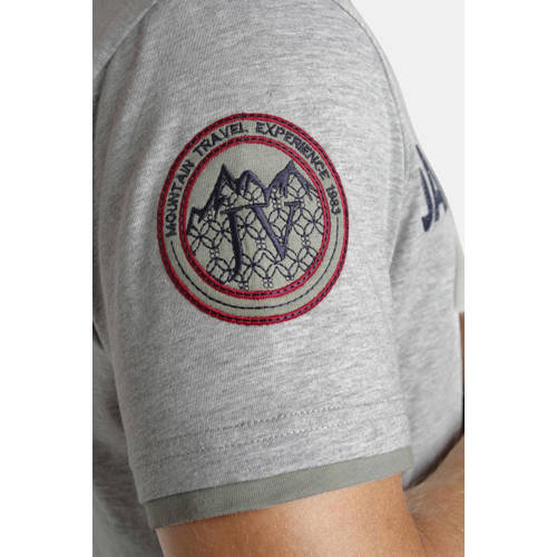 Jan Vanderstorm T-shirt SÖLVE Plus Size grijs afbeelding