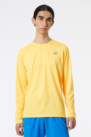   hardloop T-shirt Accelerate geel