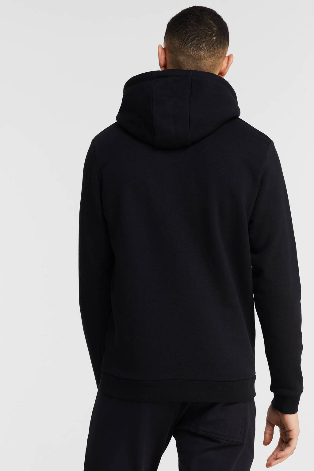ESPRIT Men Casual hoodie black, Black