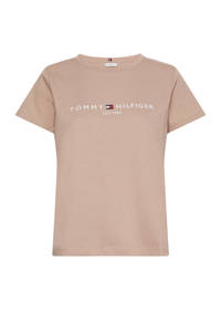 Tommy Hilfiger T-shirt met logo beige