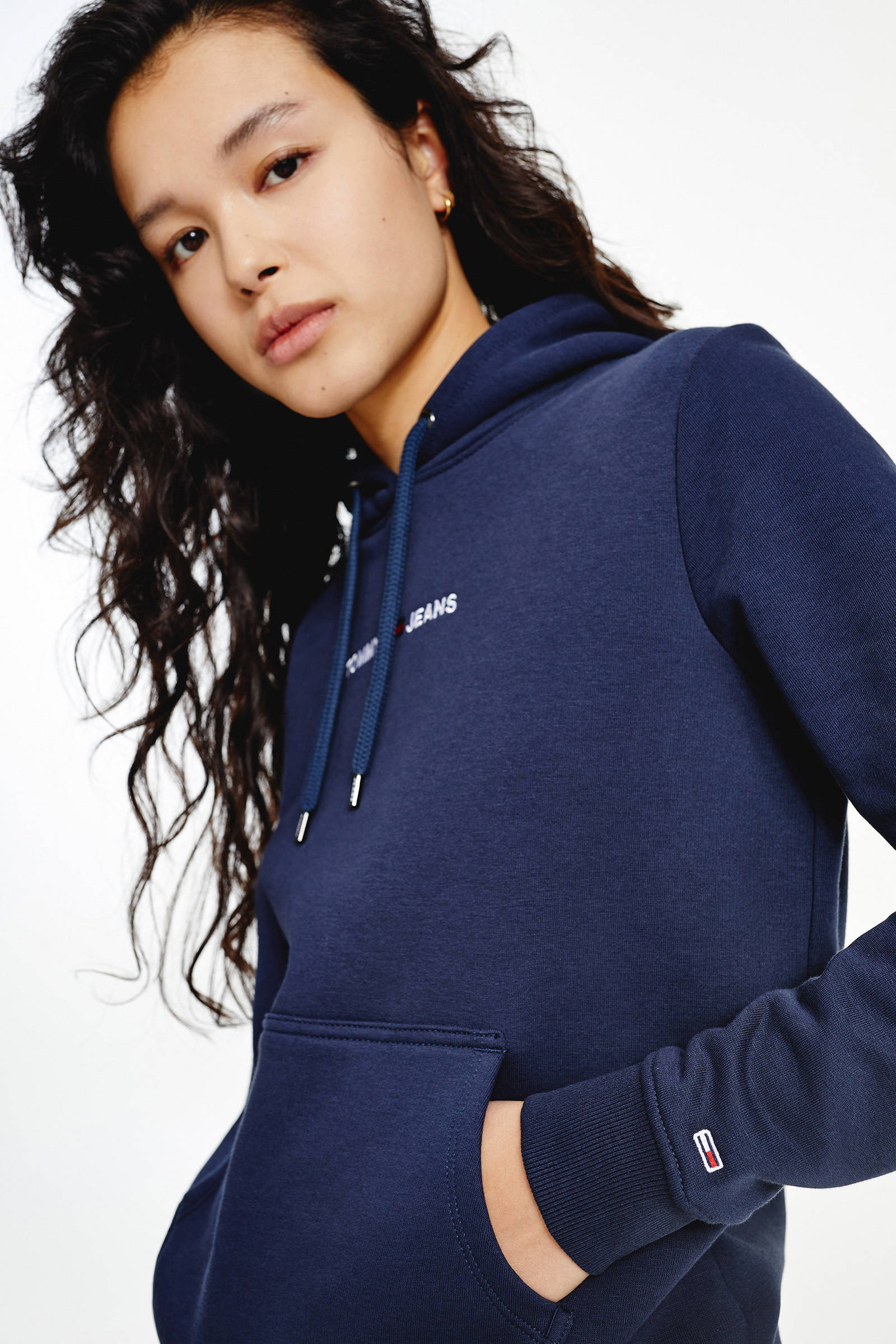tommy jeans trui dames blauw