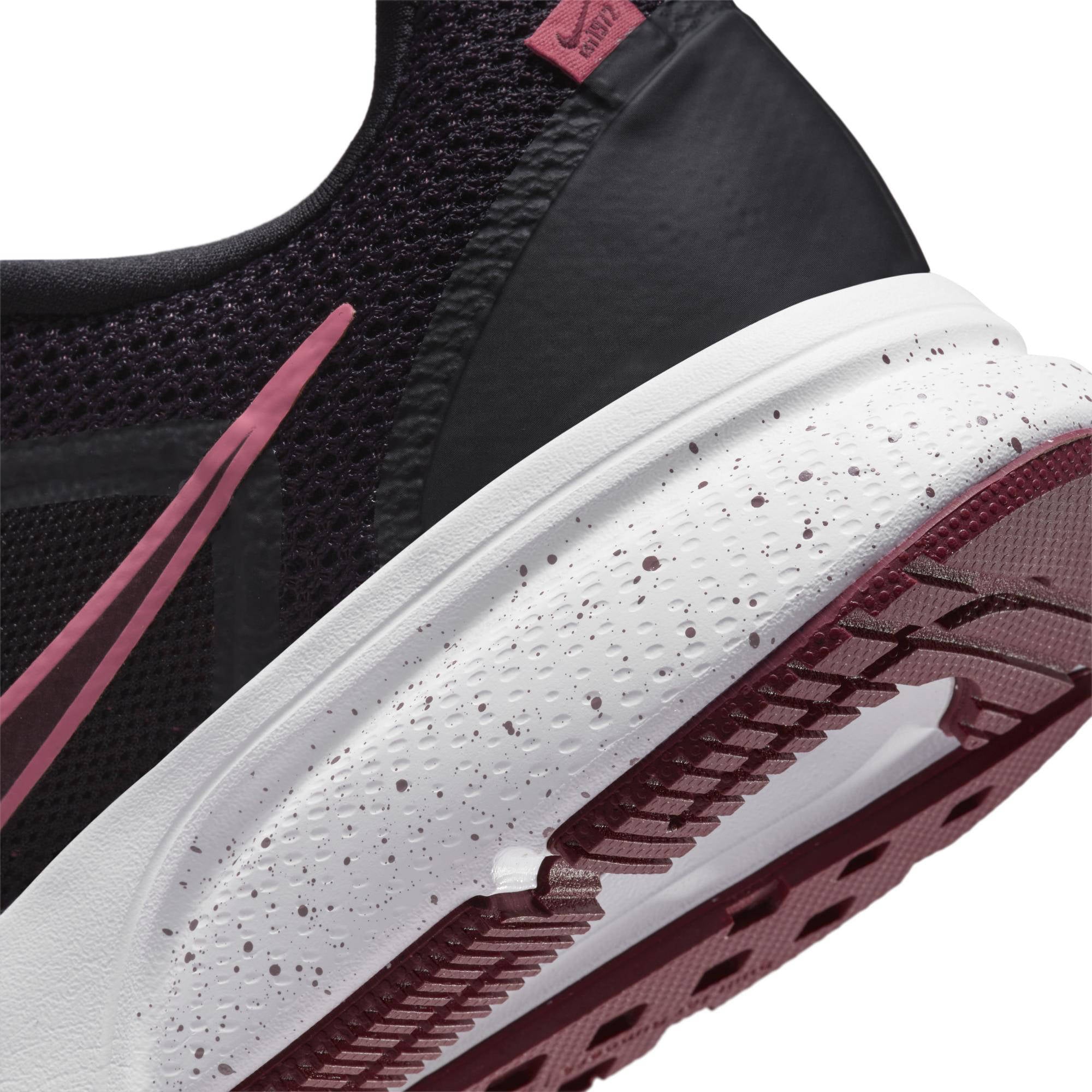 Nike Zoom Span 4 hardloopschoenen zwart/roze | wehkamp
