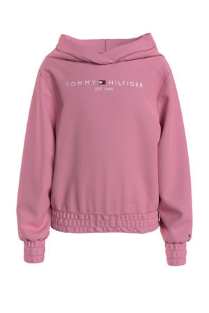 hoodie met logo roze