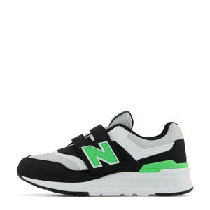 997  sneakers zwart/groen/grijs