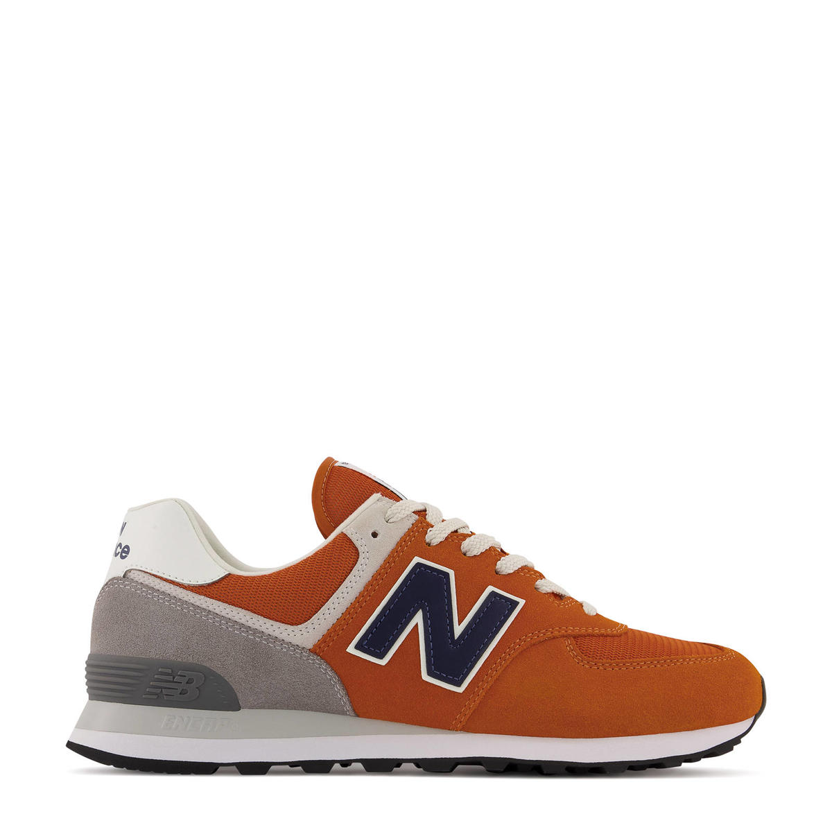 New 574 sneakers oranje/donkerblauw | wehkamp