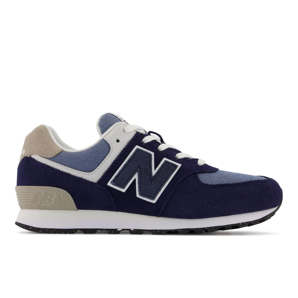 New Balance 574  sneakers donkerblauw/blauw/wit