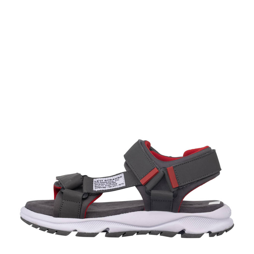 Levi's Kids New Niagara K sandalen grijs