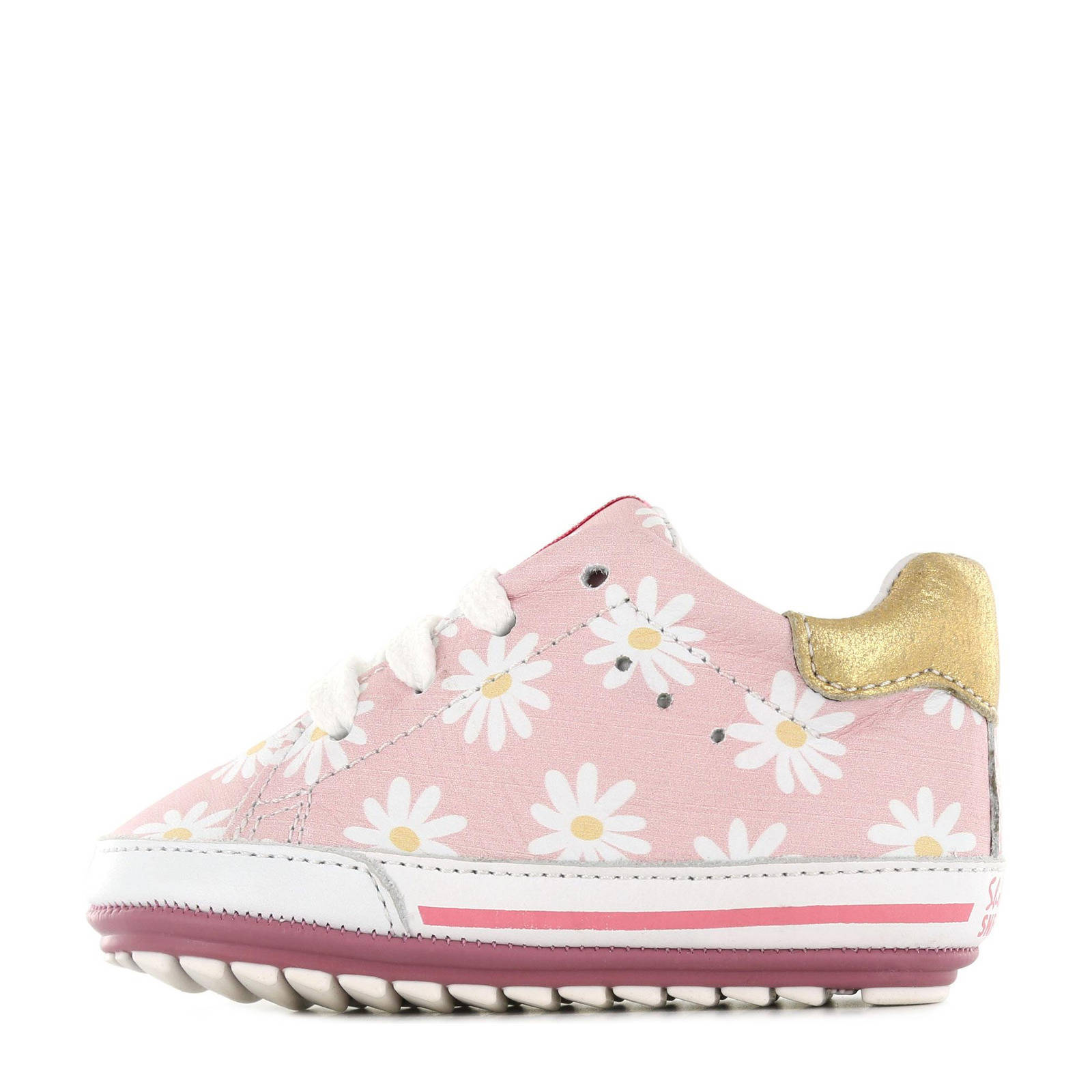 Klaversma Schoenen - De grootste en voordeligste Shoesme - Sneaker - Wit -  Bloemenprint