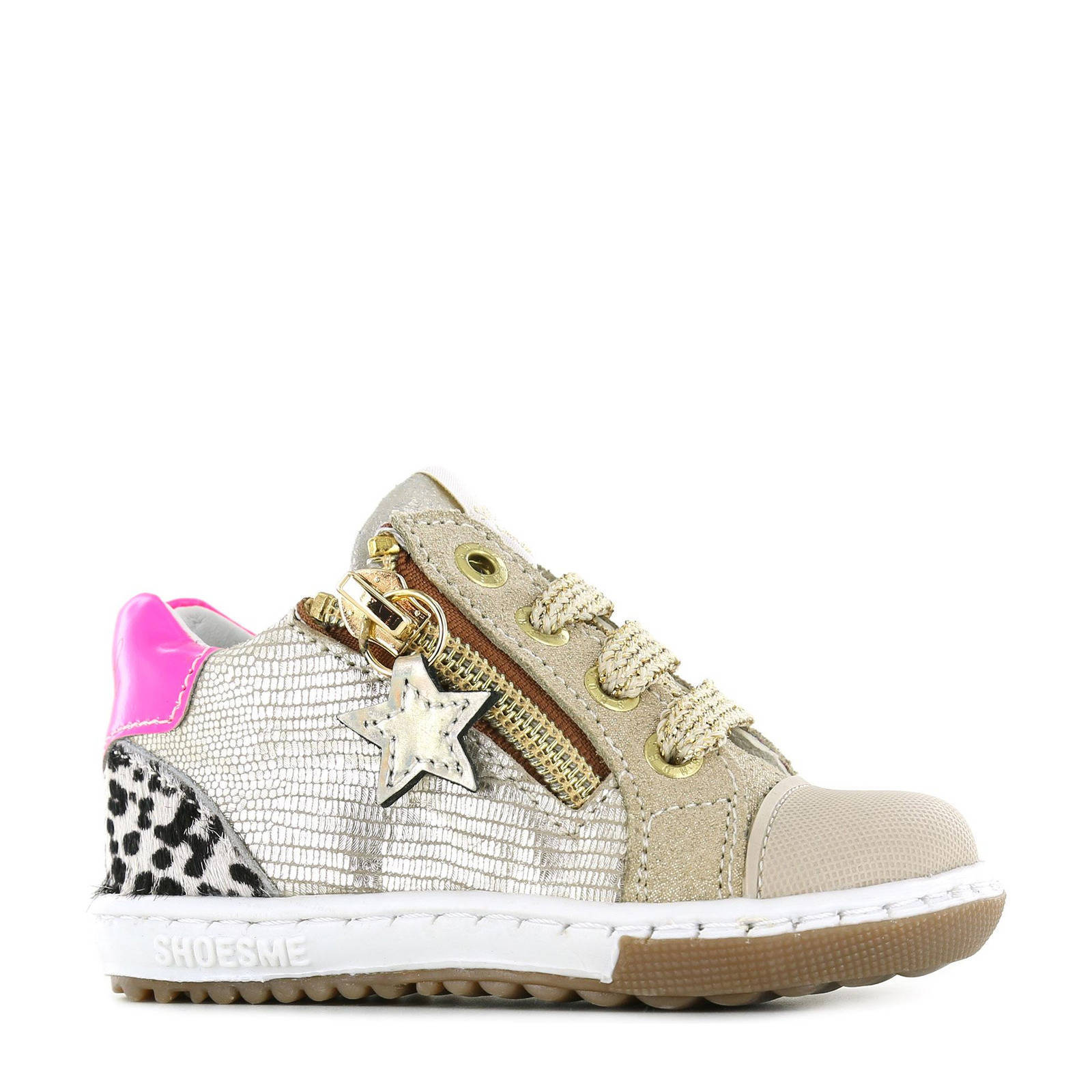 Shoesme Sneakers goud | kleertjes.com