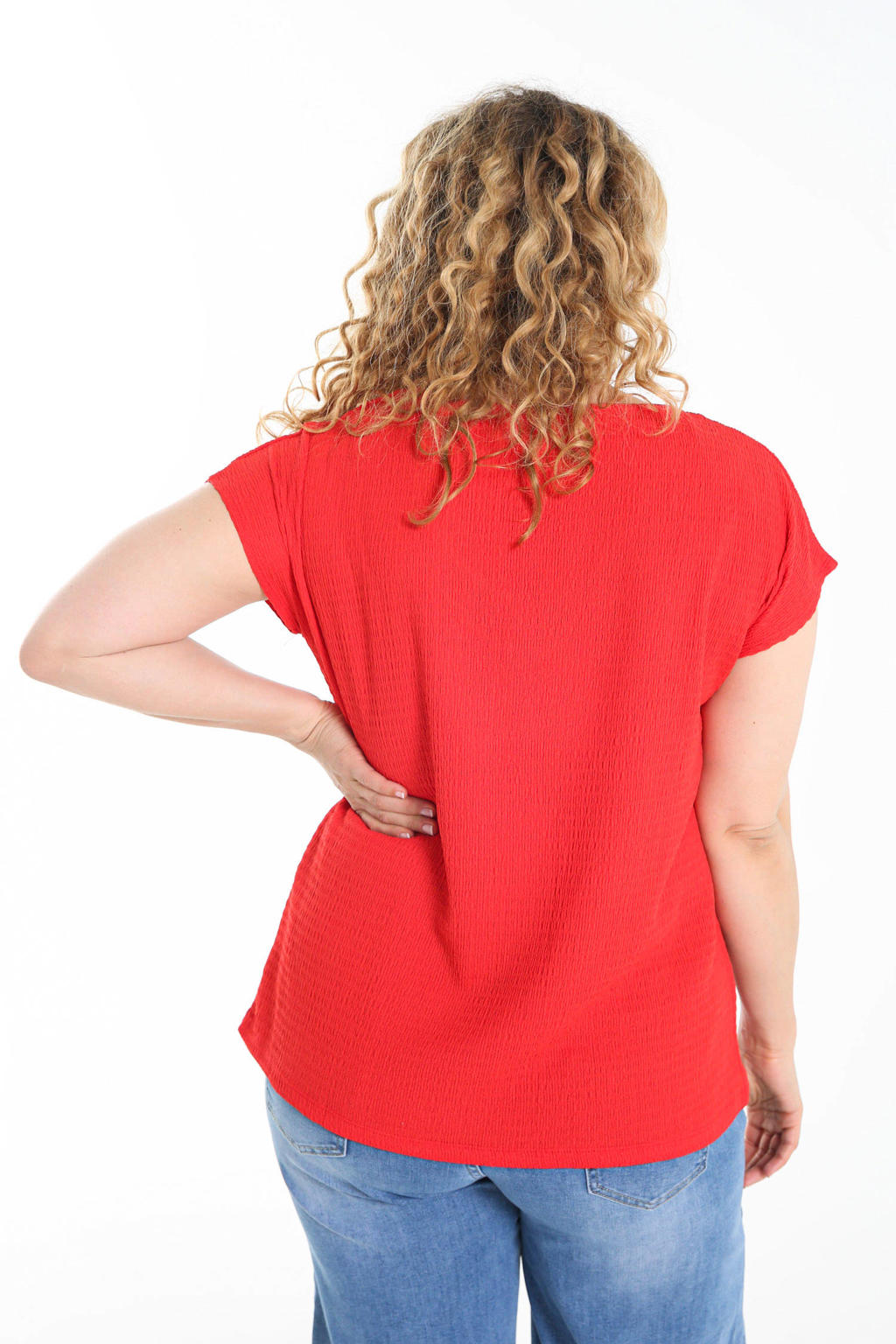 Paprika Tshirt rood kopen? in huis wehkamp