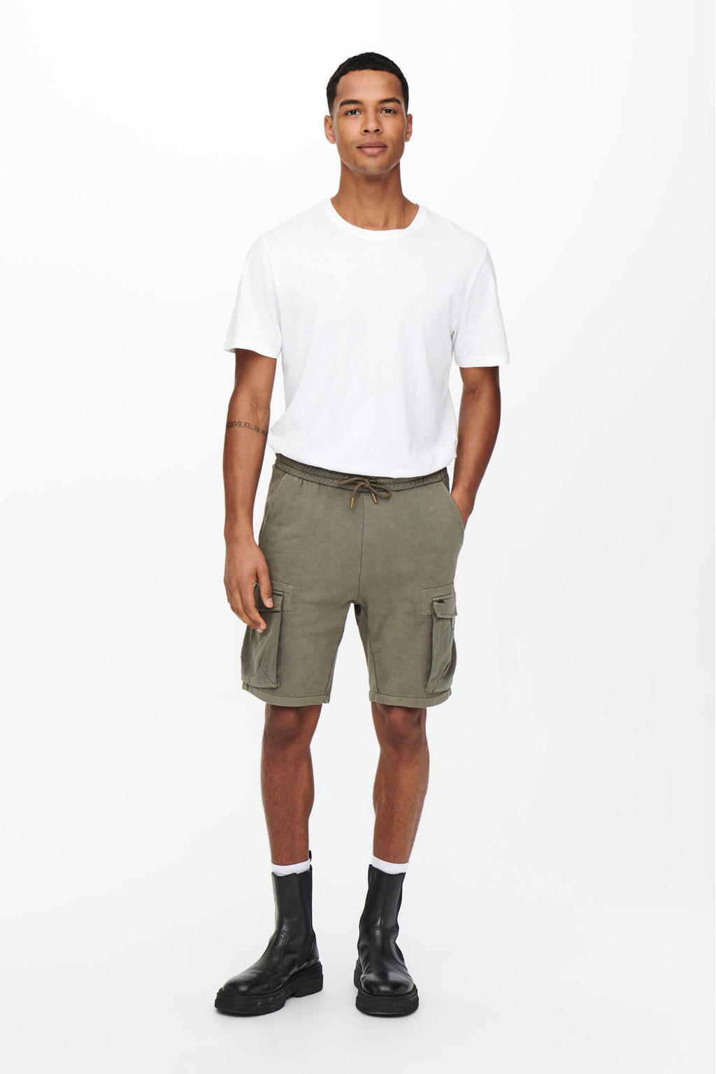 ONLY & SONS regular fit sweatshort ONSNICKY canteen