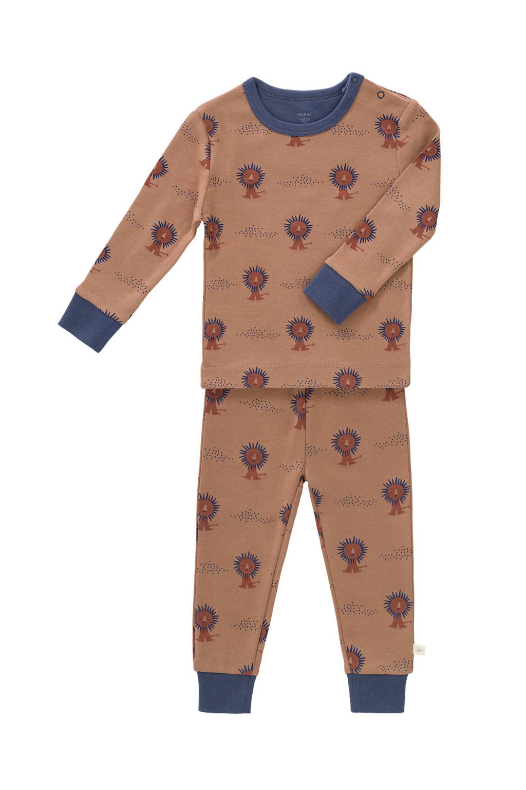 Fresk pyjama Lion bruin, Bruin