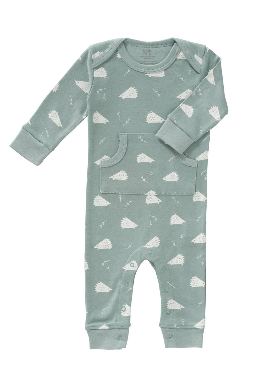 Fresk baby boxpak met biologisch katoen groen, Groen
